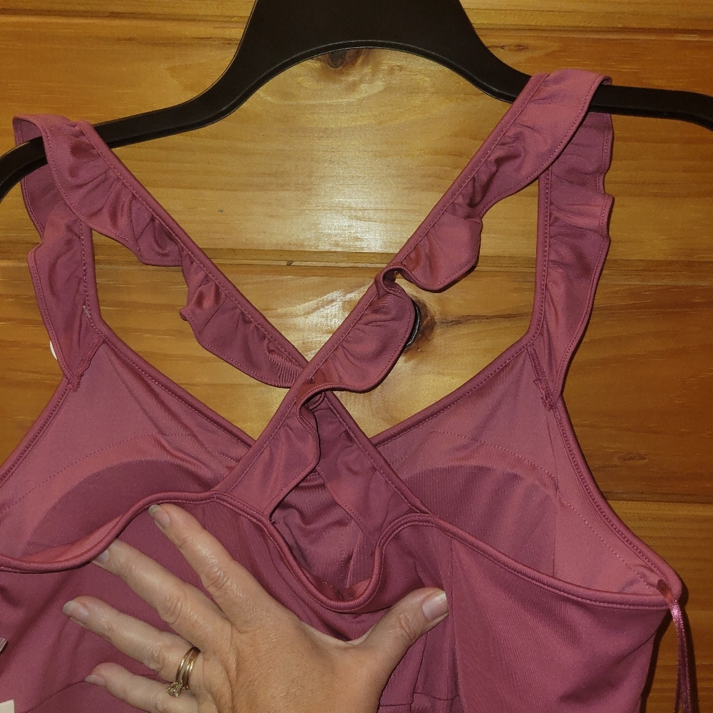 Sincerely Jules Golf And Tennis Dress Built-in bodysuit Bra/Shorts Sz Large NWT - Picture 6 of 13